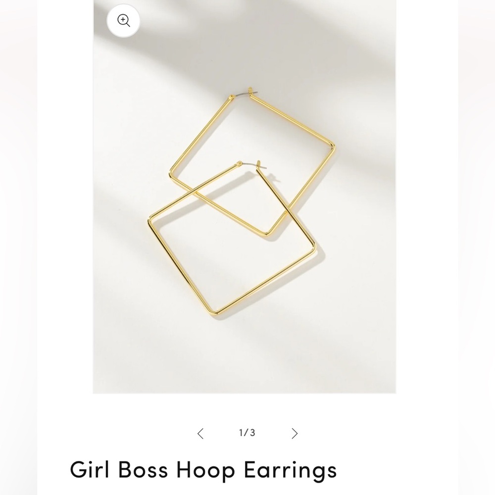 Uncommon James Girl Boss Hoops